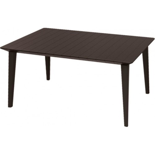 ALLIBERT LIMA 160 stůl 157 x 98 x 74cm, hnědá 17202806