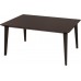 ALLIBERT LIMA 160 stůl 157 x 98 x 74cm, hnědá 17202806