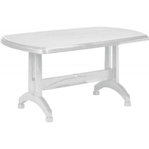 ALLIBERT PORTLAND stůl 150 x 90 x 72cm, bílá 17180031