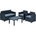 ALLIBERT Zahradní set MERANO antracit+grey 213787