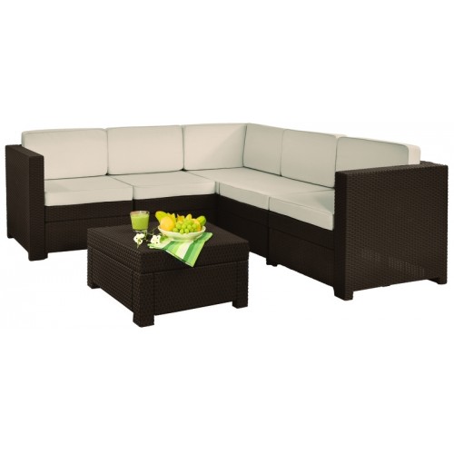 ALLIBERT Zahradní set PROVENCE brown+cappucino 214000 ALLIBERT Zahradní set PROVENCE brown+cappucino 214000