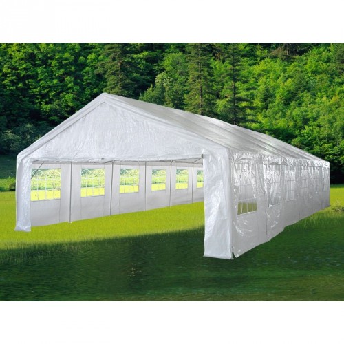 Altán CP011-PE zahradní 6 x 12 m s bočnicemi, bílý 3401/17