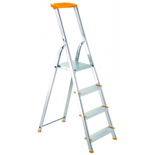 ALVE schůdky jednostranné hliníkové s poličkou 0,55 m 1943