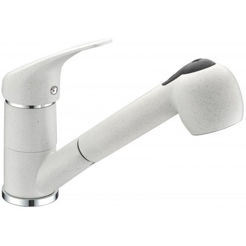 ALVEUS AM 20 kuchyňská baterie, granit, bílá 1100395