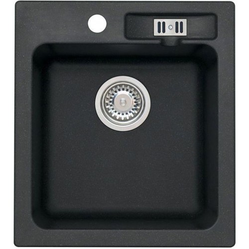ALVEUS VICTORIA 20 granitový dřez, 430 x 474 mm, černá