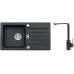 ALVEUS Set NIAGARA 30 dřez 775x430 mm + baterie AFRA, černá