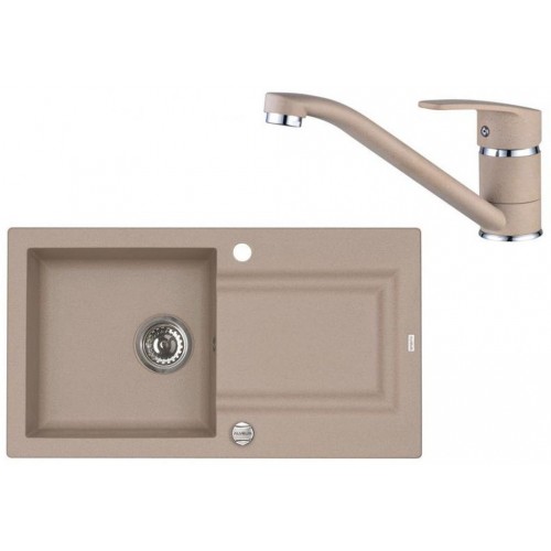 ALVEUS Set FALCON 30 dřez 780x435 mm + baterie NINA, béžová ALVEUS Set FALCON 30 dřez 780x435 mm + baterie NINA, béžová