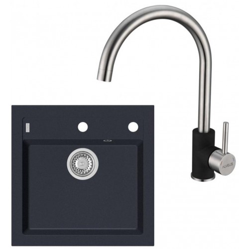 ALVEUS Set FORMIC 20 dřez 520x510 mm + baterie ELZA, Twilight 05 ALVEUS Set FORMIC 20 dřez 520x510 mm + baterie ELZA, Twilight 05