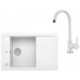 ALVEUS Set FORMIC 30 dřez 760x500 mm + baterie AM 120, bílá