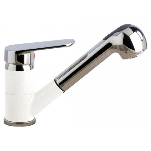 ALVEUS AM 40 - PS kuchyňská baterie Algranit, arctic 1070153