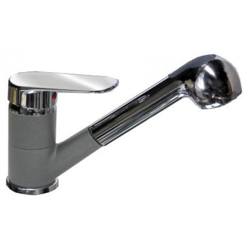 ALVEUS AM 40 - PS kuchyňská baterie Algranit, anthrazit metallic 1070161
