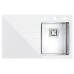 ALVEUS CRYSTALIX 10 kuchyňský dřez, bílá/satin, 860 x 540 mm, pravý 1099632