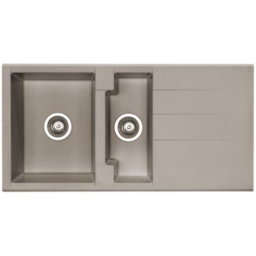 ALVEUS Cubo 70 dřez Algranit, 980 x 500 mm, beige 1067424 ALVEUS Cubo 70 dřez Algranit, 980 x 500 mm, beige 1067424