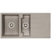 ALVEUS Cubo 70 dřez Algranit, 980 x 500 mm, beige 1067424