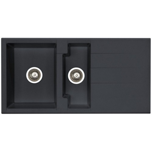 ALVEUS Cubo 70 dřez Algranit, 980 x 500 mm, carbon 1054767