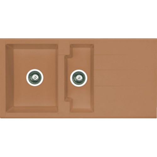 ALVEUS Cubo 70 dřez Algranit, macchiato