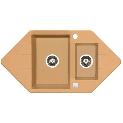 ALVEUS Cubo 80 dřez Algranit, macchiato