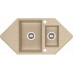 ALVEUS Cubo 80 dřez Algranit, 952 x 500 mm, beige 10547721