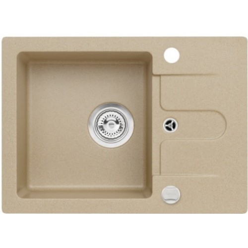 ALVEUS CORTINA 10 kuchyňský dřez granitový, 580 x 420 mm, POP-UP, béžová ALVEUS CORTINA 10 kuchyňský dřez granitový, 580 x 420 mm, POP-UP, béžová