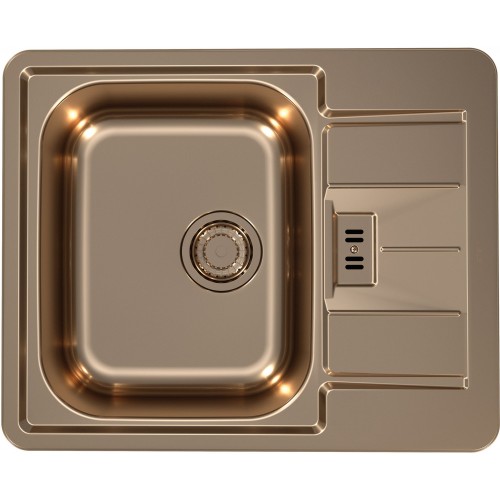 ALVEUS LINE 60 Monarch kuchyňský dřez, 615 x 500 mm, copper 1068998