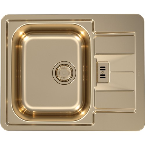 ALVEUS LINE 60 Monarch kuchyňský dřez, 615 x 500 mm, bronz 1103789