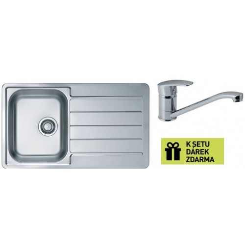 ALVEUS Set dřez Line 20 + baterie Riviera X + dárek