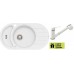 ALVEUS set dřez Niagara 50 + white baterie AM 20 white + dárek