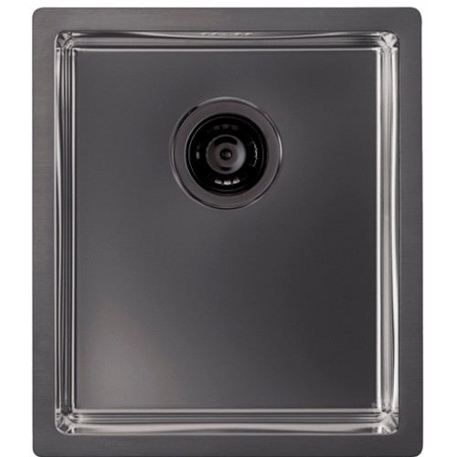 ALVEUS Quadrix 20 Monarch kuchyňský dřez, plošně vestavěný, antracit