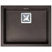 ALVEUS QUADRIX 50 kuchyňský dřez granitový, 560 x 460 mm, chocolate 03