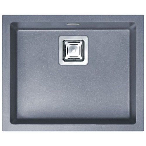 ALVEUS QUADRIX 50 kuchyňský dřez granitový, 560 x 460 mm, steel 04