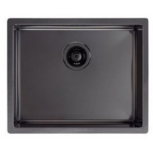 ALVEUS Quadrix 50 F Monarch kuchyňský dřez, plně vestavěný, 550 x 450 mm, antracit