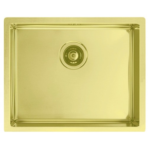 ALVEUS Quadrix 50 S Monarch kuchyňský dřez, plošně vestavěný, 550 x 450 mm gold