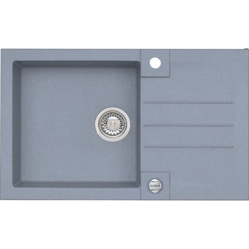 ALVEUS ROCK 130 kuchyňský dřez, 780x480 mm, granital plus Steel 04 ALVEUS ROCK 130 kuchyňský dřez, 780x480 mm, granital plus Steel 04