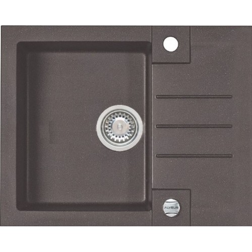 ALVEUS ROCK 30 kuchyňský dřez, 595x475 mm, granital plus Chocolate 03 ALVEUS ROCK 30 kuchyňský dřez, 595x475 mm, granital plus Chocolate 03