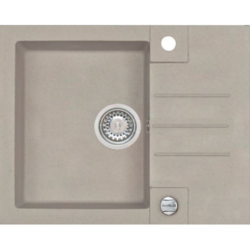 ALVEUS ROCK 30 kuchyňský dřez, 595x475 mm, granital plus Pebble 02