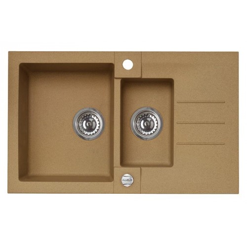 ALVEUS ROCK 70 granitový dřez BROWN (hnědá)