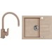 ALVEUS set dřez Rock 30 beige + baterie Lucy beige