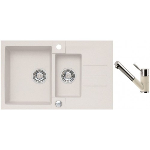 ALVEUS set dřez Rock 70 pearl + baterie AM 100-P pearl ALVEUS set dřez Rock 70 pearl + baterie AM 100-P pearl
