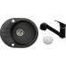 ALVEUS set dřez Roll 40 black + baterie Bora Bora black + odkapávací košík Zdarma