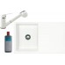 ALVEUS set dřez Cubo 30 + baterie AM 20, arctic + čistič