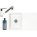 ALVEUS set dřez Cubo 30 + baterie AM 40, arctic + čistič