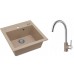 ALVEUS Set dřez Formic 20 pebble + baterie Elza pebble