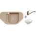 ALVEUS set dřez Niagara 60 beige + baterie Rapa Nui beige + košík nerez