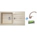 ALVEUS set dřez Victoria 30 beige + baterie Diana II beige + sada nožů