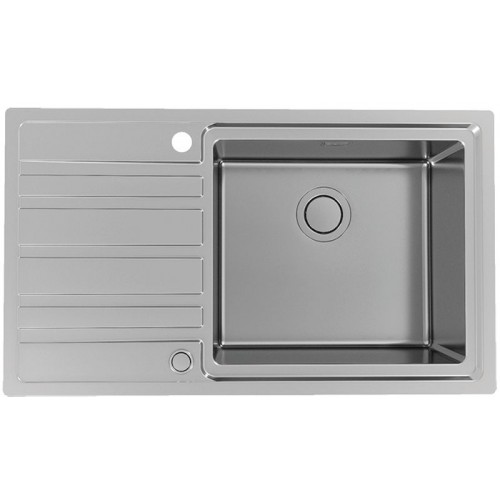ALVEUS RANDO UP 50 P kuchyňský dřez nerez, 865 x 505 mm, pravý 1136610 ALVEUS RANDO UP 50 P kuchyňský dřez nerez, 865 x 505 mm, pravý 1136610