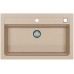 ALVEUS ATROX 40 kuchyňský dřez granitový, 790 x 500 mm, terra 1140444