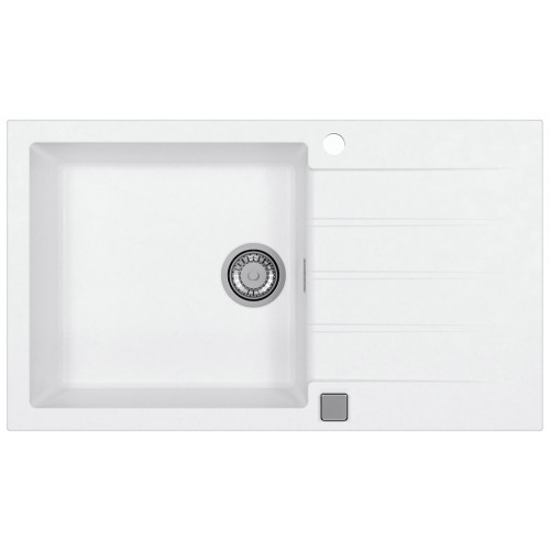 BAZAR ALVEUS CADIT 40 kuchyňský dřez granitový, 860 x 500 mm, white 1132027 ROZBALENO!!