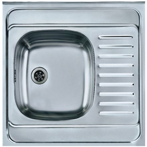 ALVEUS CLASSIC 20 satin celoplošný dřez levý, 60x60 cm, 1009267