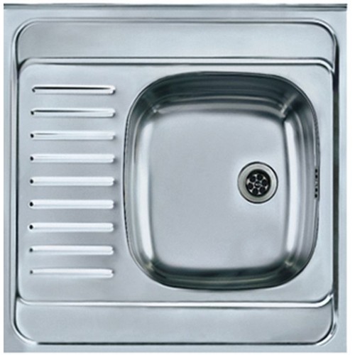 ALVEUS CLASSIC 20 satin celoplošný dřez pravý, 60x60 cm, 1009268