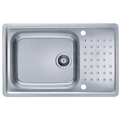ALVEUS Praktik 40 kuchyňský dřez, satin 1009359